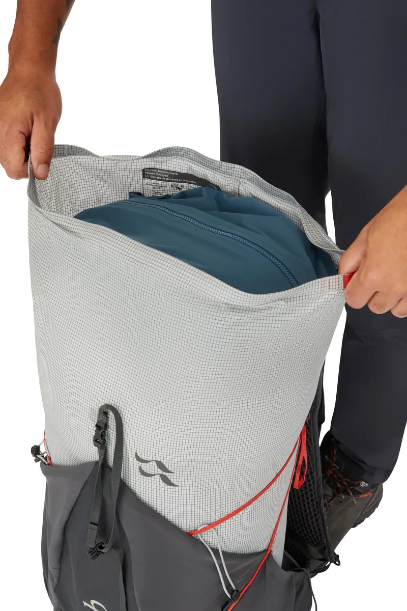 Rab Muon 40L Medium Hiking Pack in Pewter/Graphene-3