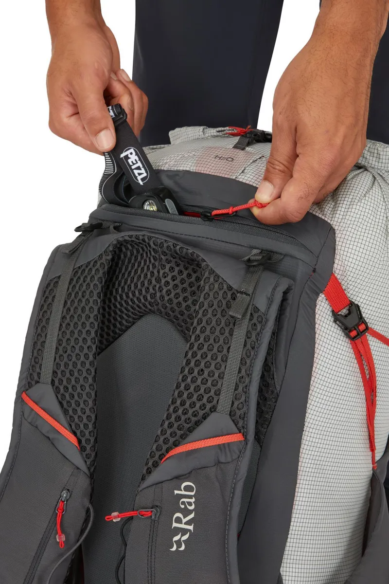 Rab Muon 40L Medium Hiking Pack in Pewter/Graphene-4