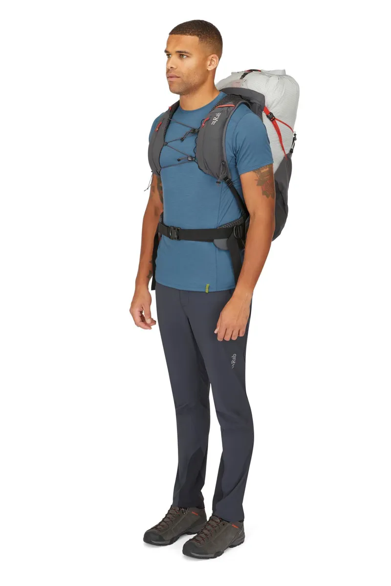 Rab Muon 40L Medium Hiking Pack in Pewter/Graphene-5