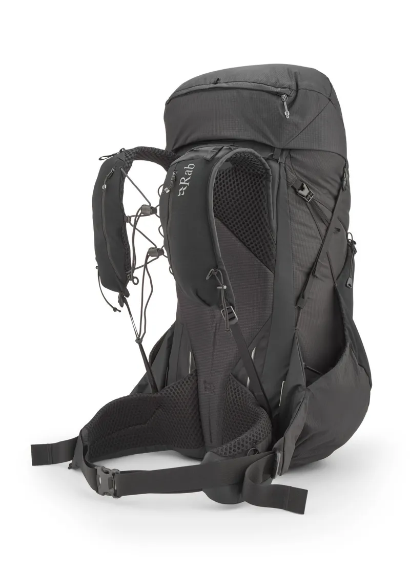 Rab Muon 50l Hiking Pack in Black-2