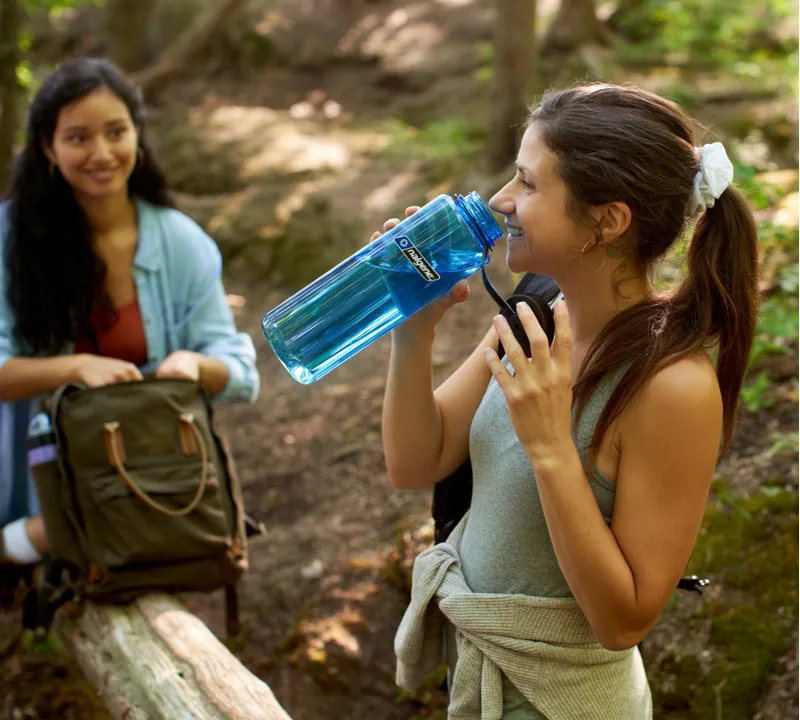Nalgene Tritan Sustain 1.5 litre Wide Mouth Bottle - Cerulean-3