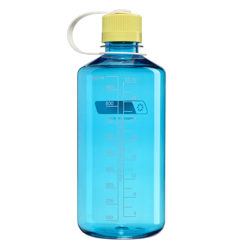 Nalgene Tritan Sustain 1 Litre Narrow Mouth - Blue Atoll - Endive Cap-2