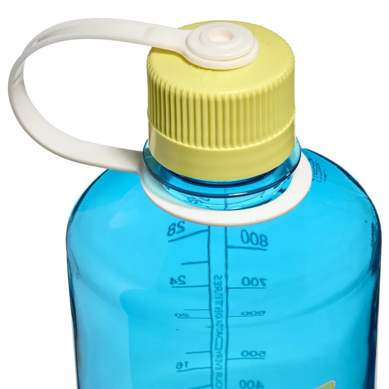 Nalgene Tritan Sustain 1 Litre Narrow Mouth - Blue Atoll - Endive Cap-1