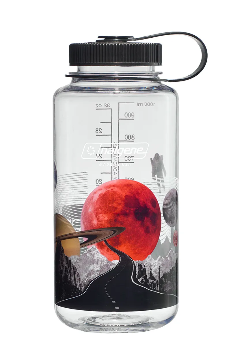 Nalgene Special Edition Prints 1 Litre Sustain Wide Mouth Water Bottle - Astro Motel