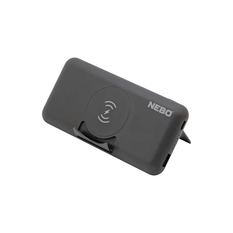 Nebo 10K Powerbank with Kickstand and Wireless Charging-1
