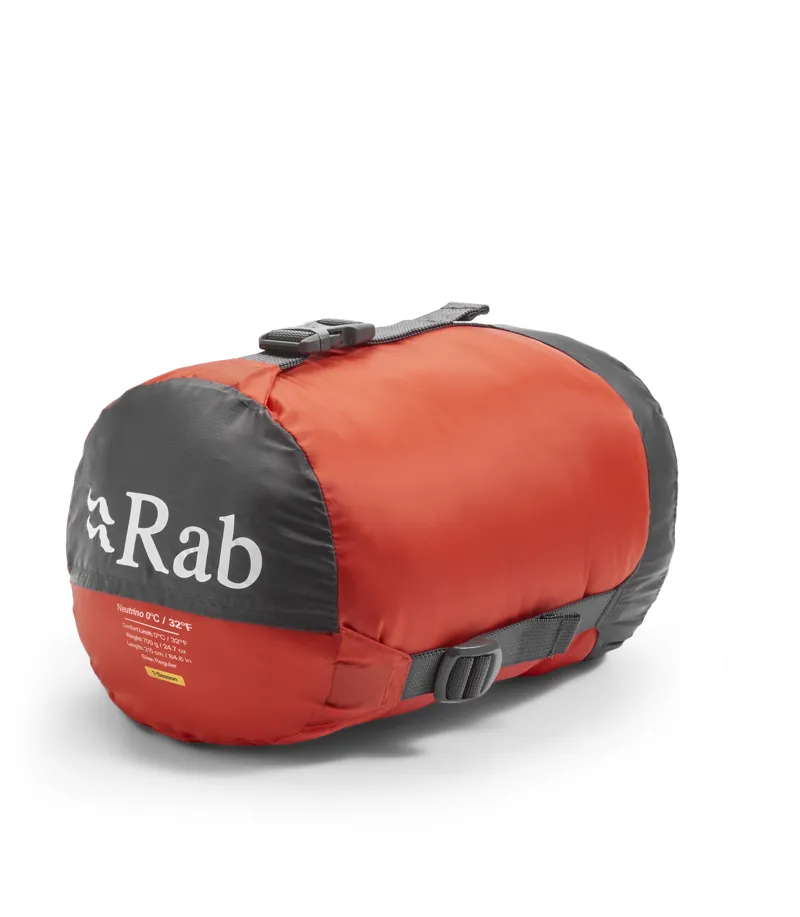 Rab Neutrino 0C / 32F Sleeping Bag Graphene/Dark Pollen REG-2
