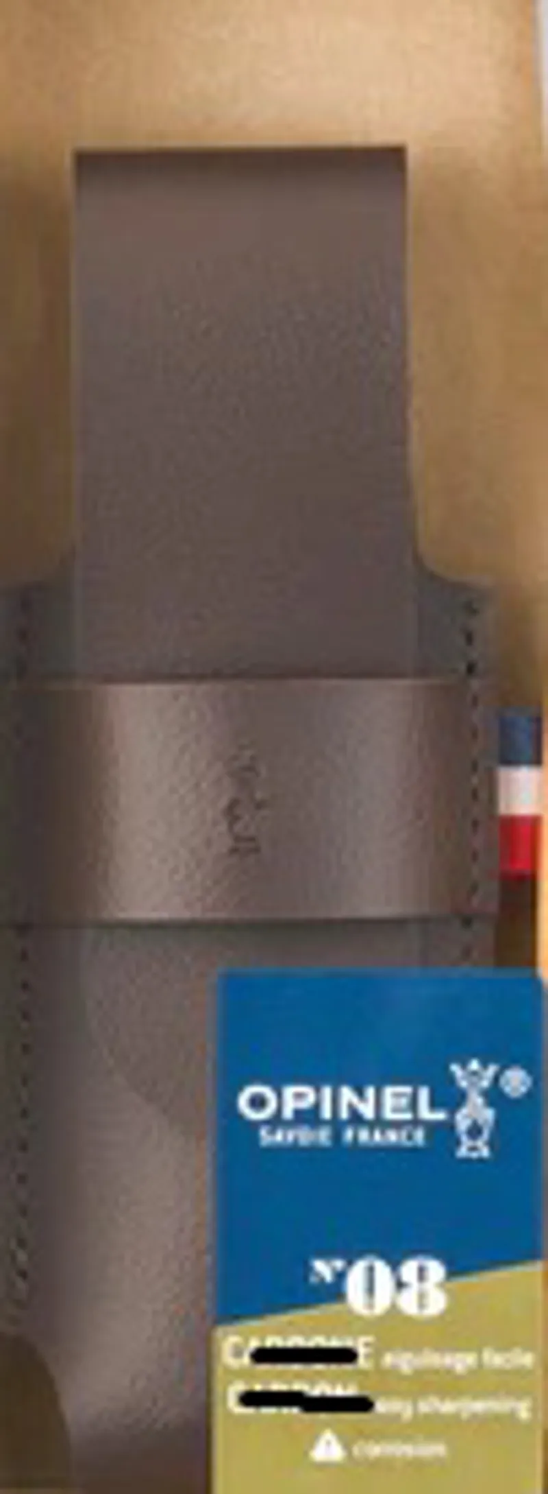 Opinel No.8 Classic Originals Stainless Steel Knife with Sheath Gift Set-2