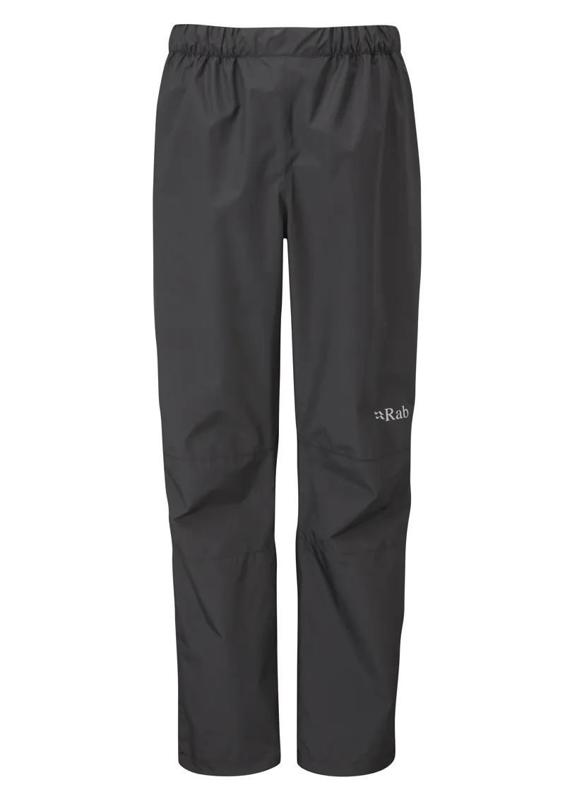 Rab Downpour Eco Womens Waterproof Trousers in Black