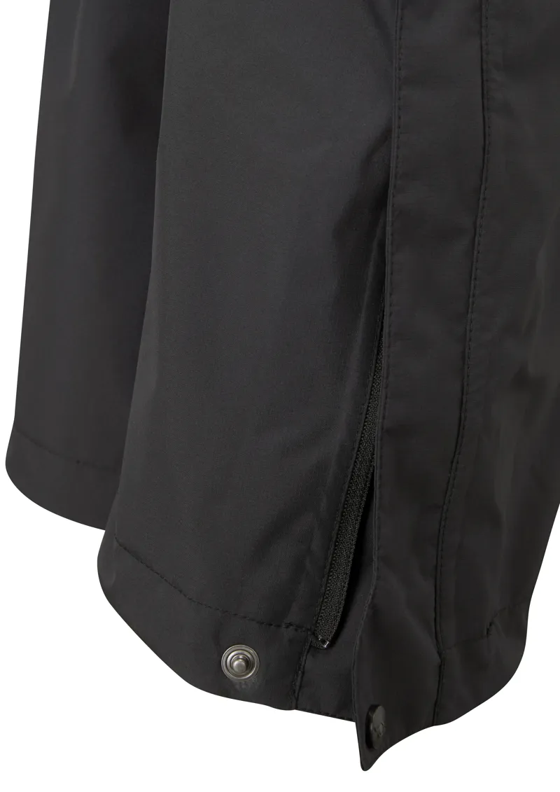 Rab Downpour Eco Womens Waterproof Trousers in Black-2