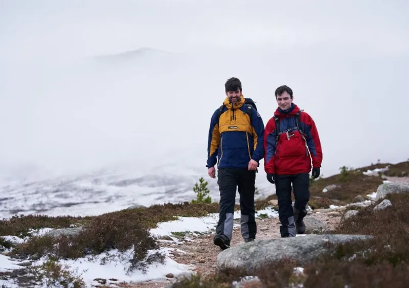 Paramo Unisex Aspira 360 Waterproof Smock Fire Red /Indigo Blue-4