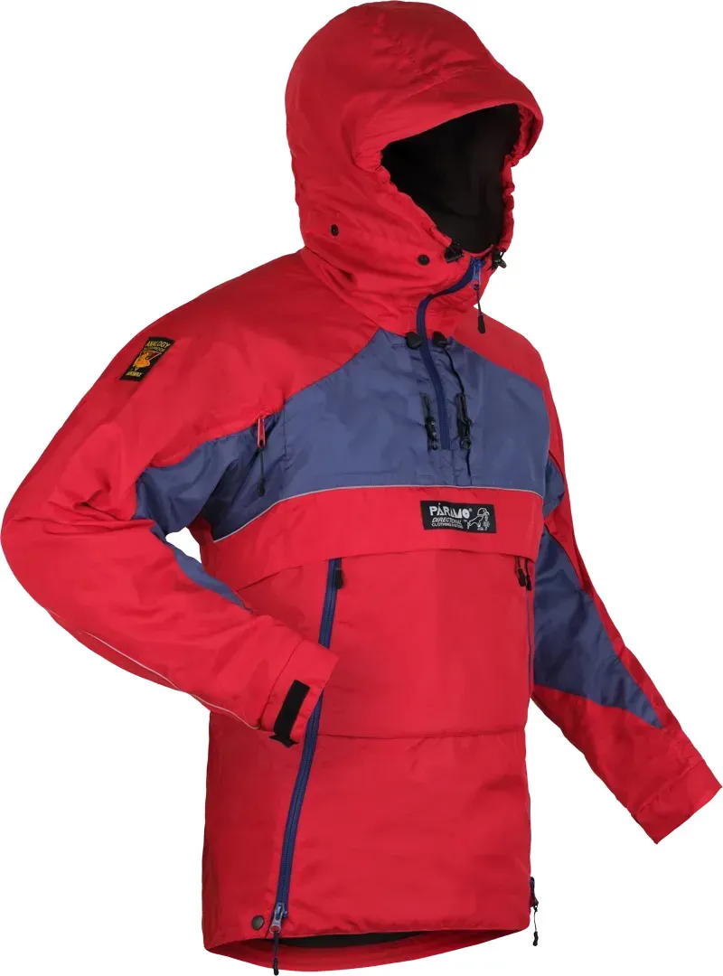 Paramo Unisex Aspira 360 Waterproof Smock Fire Red /Indigo Blue-1