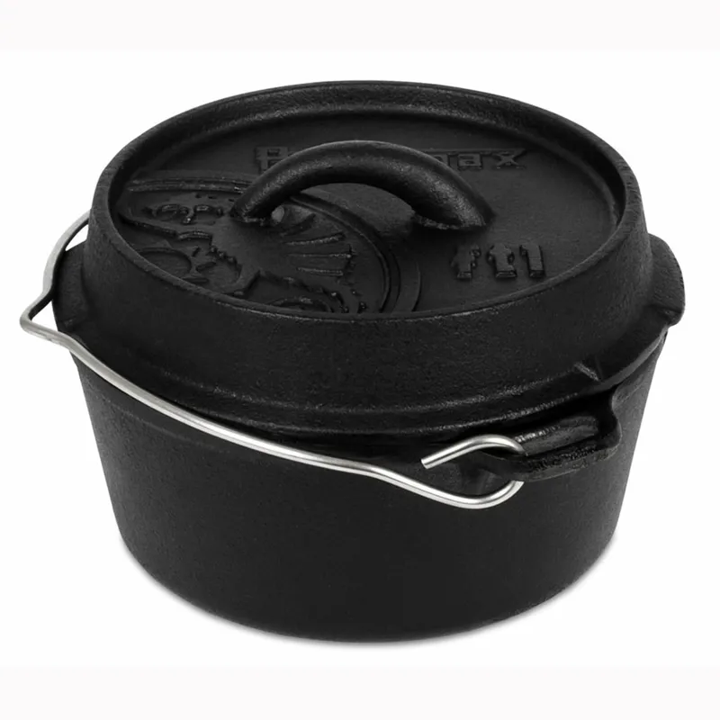 Petromax FT1T 1 quart Cast Iron Dutch Oven - No Legs-1