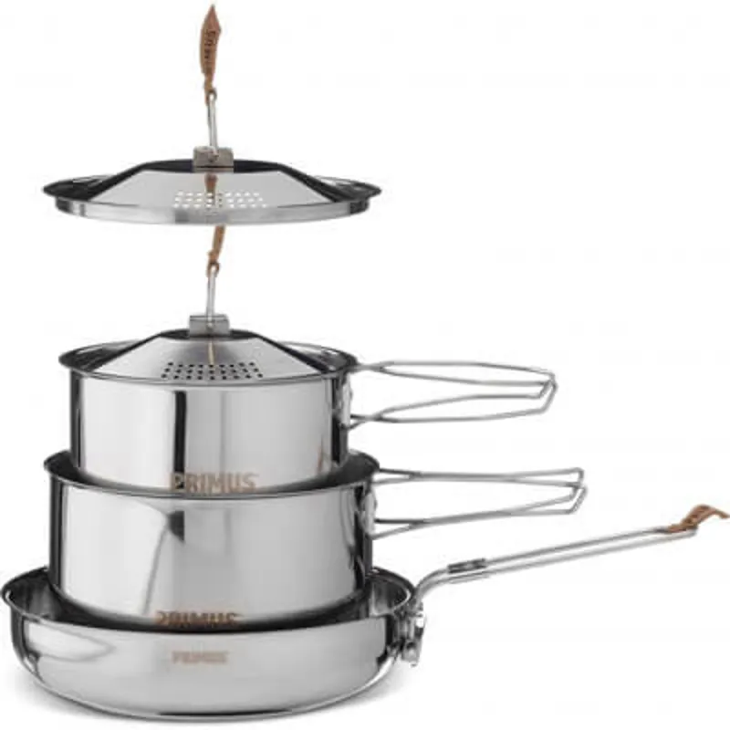 Primus CampFire Cookset Pan Set Stainless Steel - Small  
