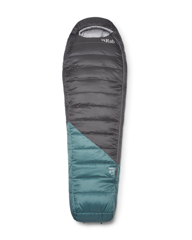 Rab Radeon 0C / 32F Sleeping Bag - Sage/Graphene REG 960g