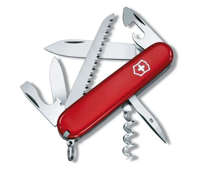 Victorinox Camper Swiss Army Knife Red EDC