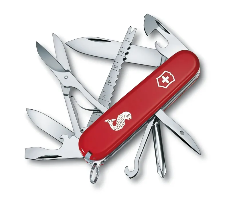 Victorinox Fisherman Swiss Army Knife - Red EDC