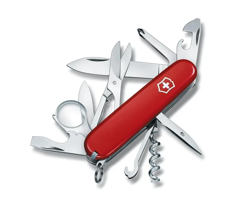 Victorinox Explorer Swiss Army Knife - Red EDC