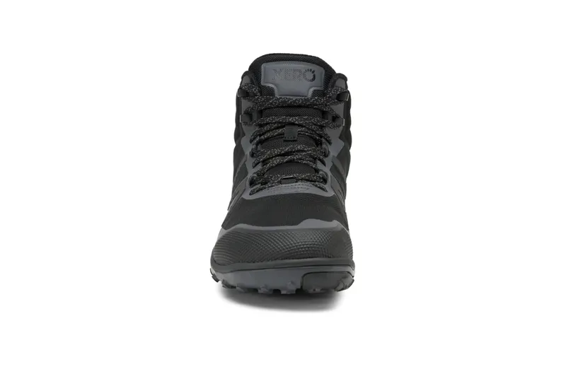 Xero Scrambler Mid II Barefoot Mens Waterproof Boot - Black Asphalt-6