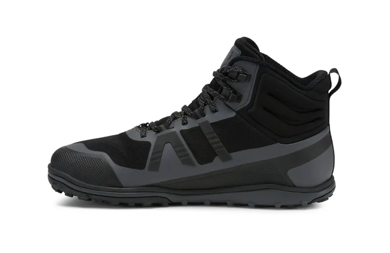 Xero Scrambler Mid II Barefoot Mens Waterproof Boot - Black Asphalt-3