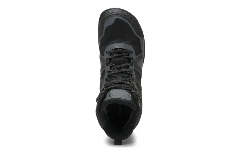 Xero Scrambler Mid II Barefoot Mens Waterproof Boot - Black Asphalt-5