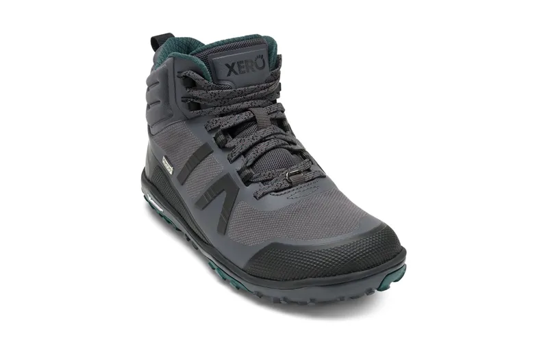 Xero Scrambler Mid II Barefoot Womens Waterproof Boot - Asphalt Sea Moss-8