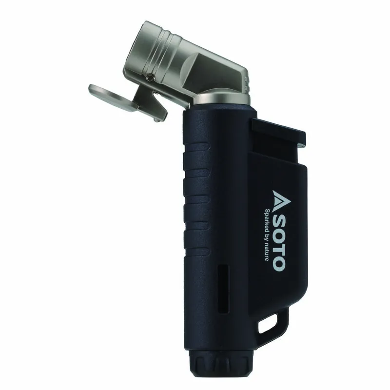 SOTO 'Micro Torch' Horizontal Windproof Gas Lighter - Black-1