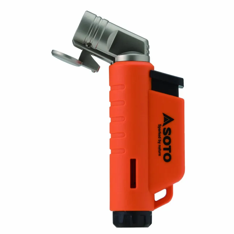 SOTO 'Micro Torch' Horizontal Windproof Gas Lighter - Orange-1