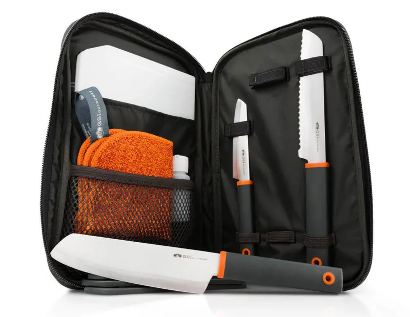 GSI Santoku Cooking Knife Set for Campers and Caravaners 