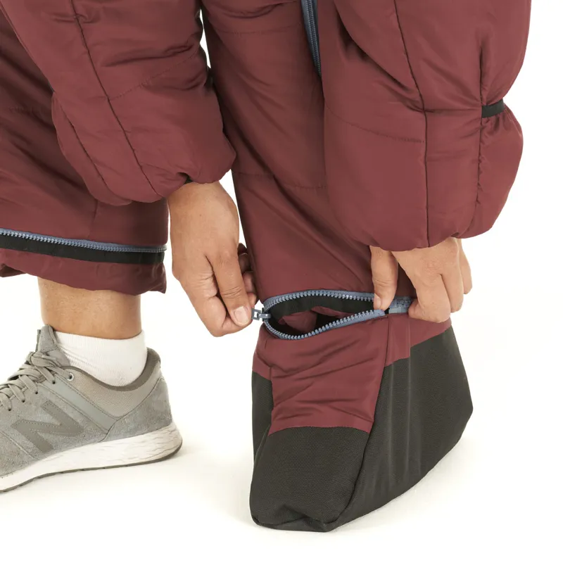 Selk Bag Original Recycled Sleeping Bag Suit - Burgundy Earth-3