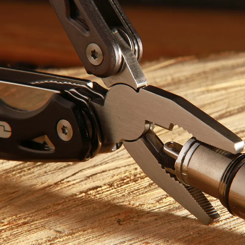 True Utility True Seven Multi tool EDC Stainless Steel 102g 9 function UK Legal Every Day Carry Pocket Knife and pliers 85x30x15mm -2
