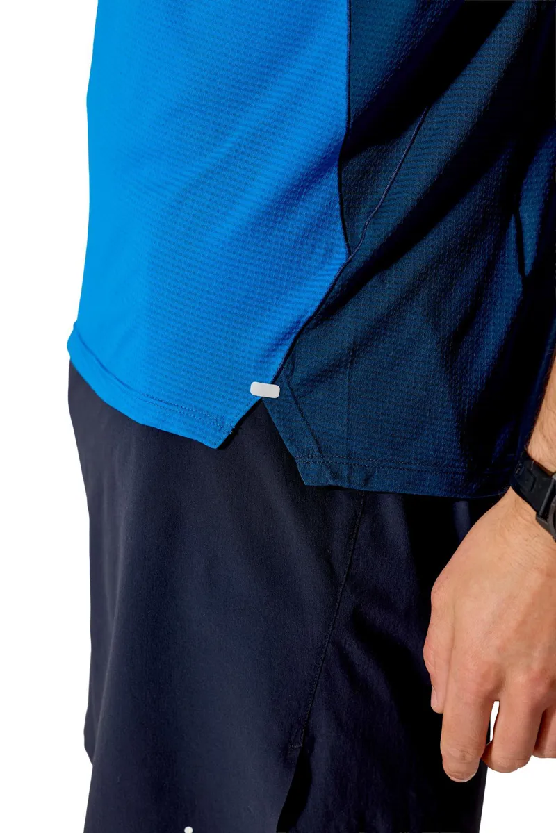 Rab Mens Sonic Ultra Running Technical Tee Maya Blue/Tempest Blue-3