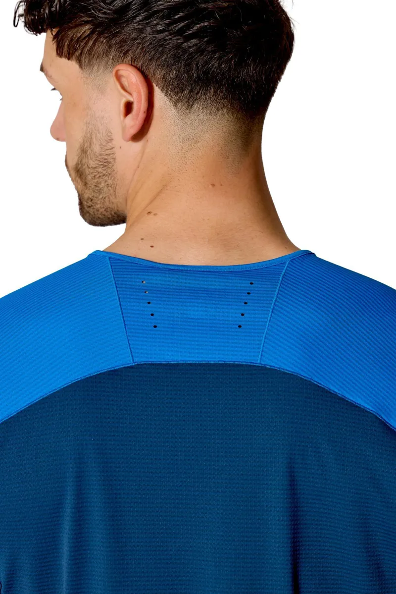 Rab Mens Sonic Ultra Running Technical Tee Maya Blue/Tempest Blue-5