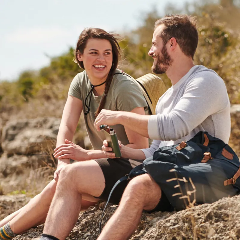 Stanley Easy Fill Wide Mouth Hip Flask 230ml - Classic Hammertone Green-3