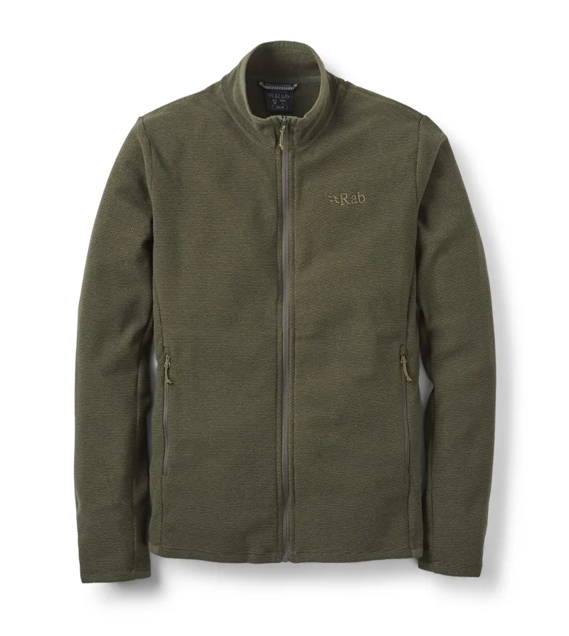 Rab Mens Stavel Fleece Jacket Army Green
