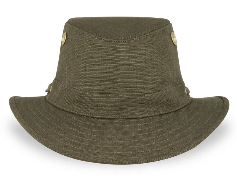 Tilley TH5 Hemp Hat - Green Olive-1