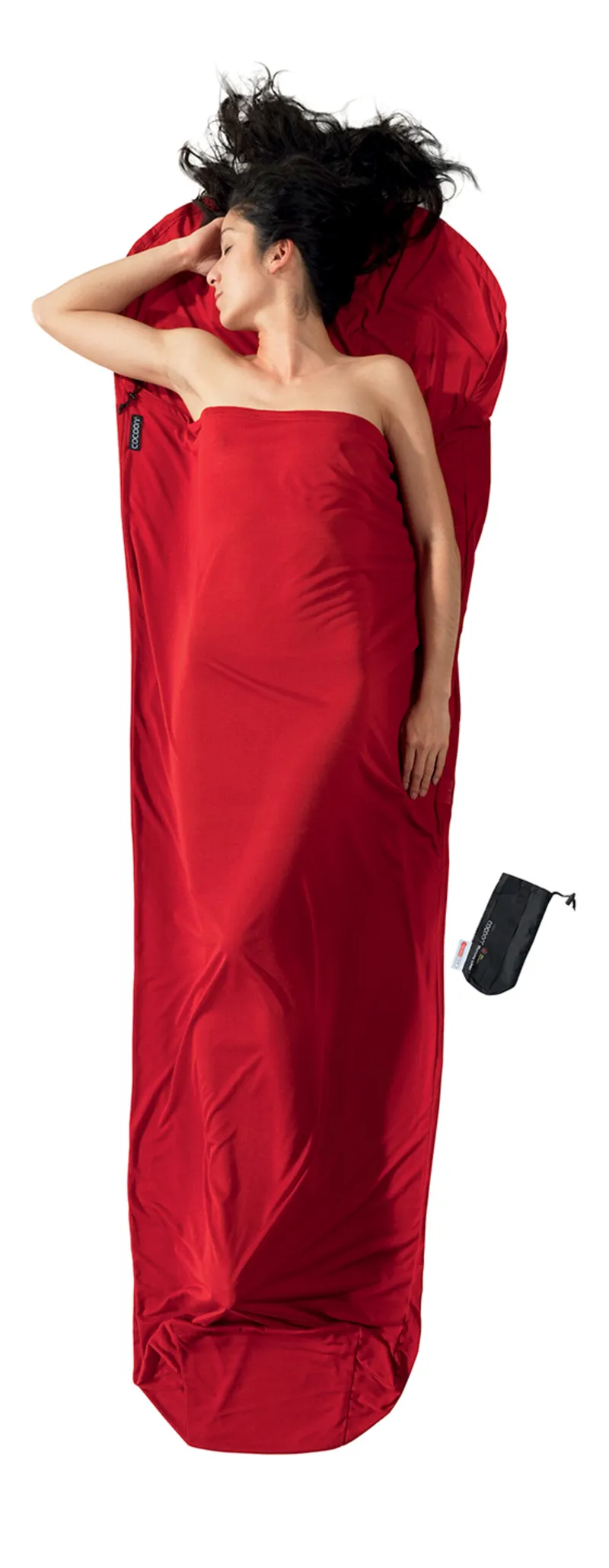 Cocoon Thermolite Radiator Mummy Sleeping Bag Liner - Lava - 280g