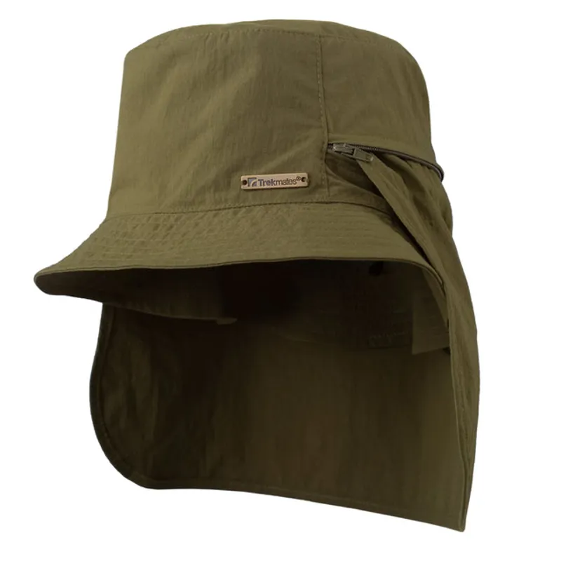 Trekmates Mojave Hat - Dark Olive-1