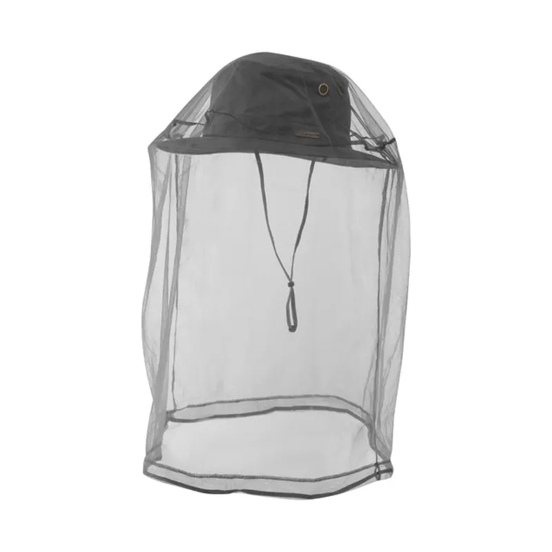 Trekmates Borneo Hat with Mosquito Net - Grey-1