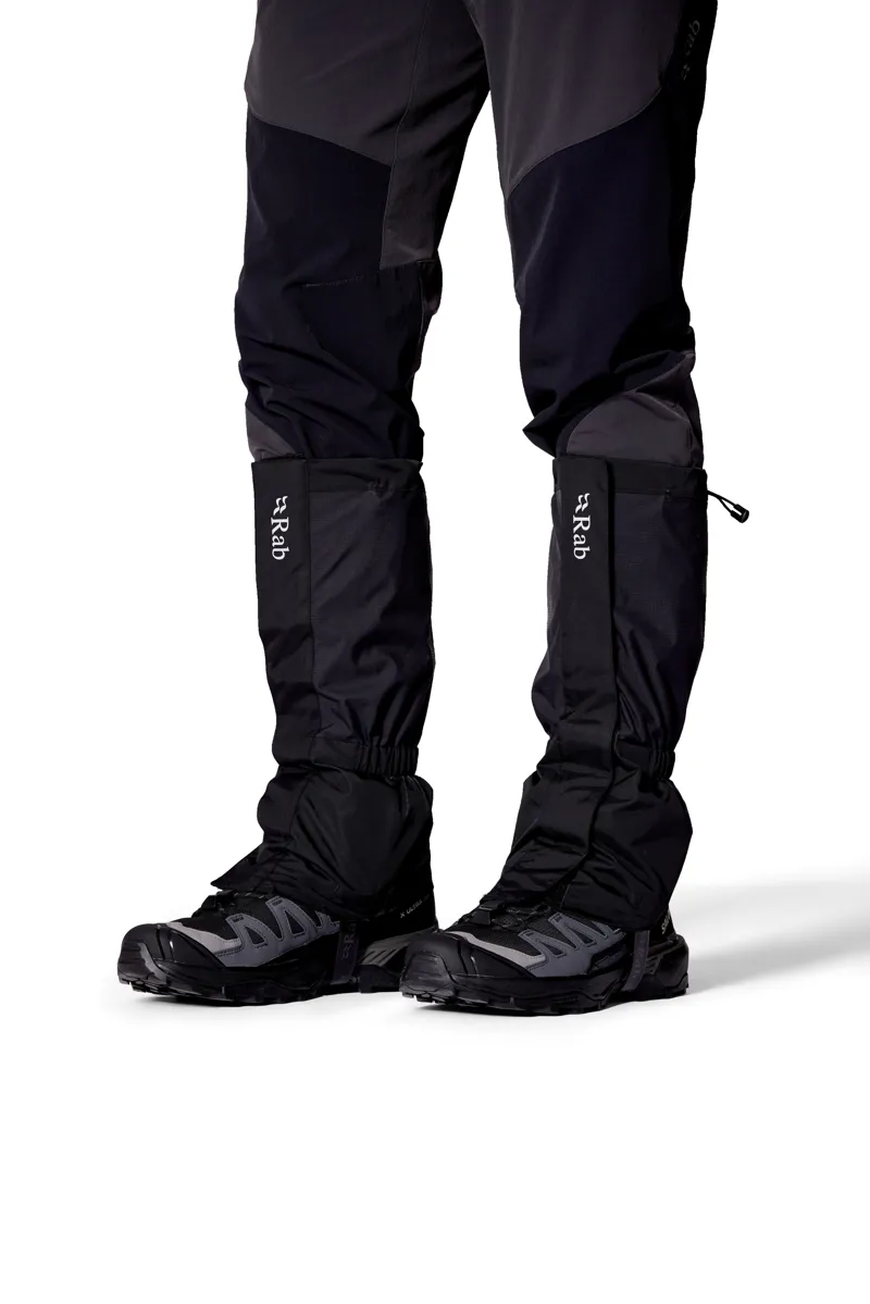 Rab Trek Walking Gaiter Black Unisex Close Fit 175g-2