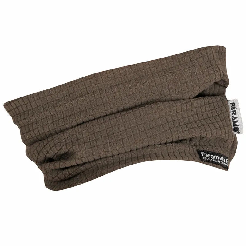 Paramo Grid Neck Warmer - Moss Green