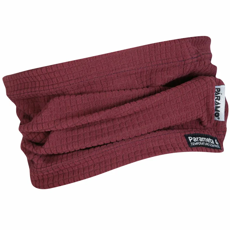 Paramo Grid Neck Warmer - Wine