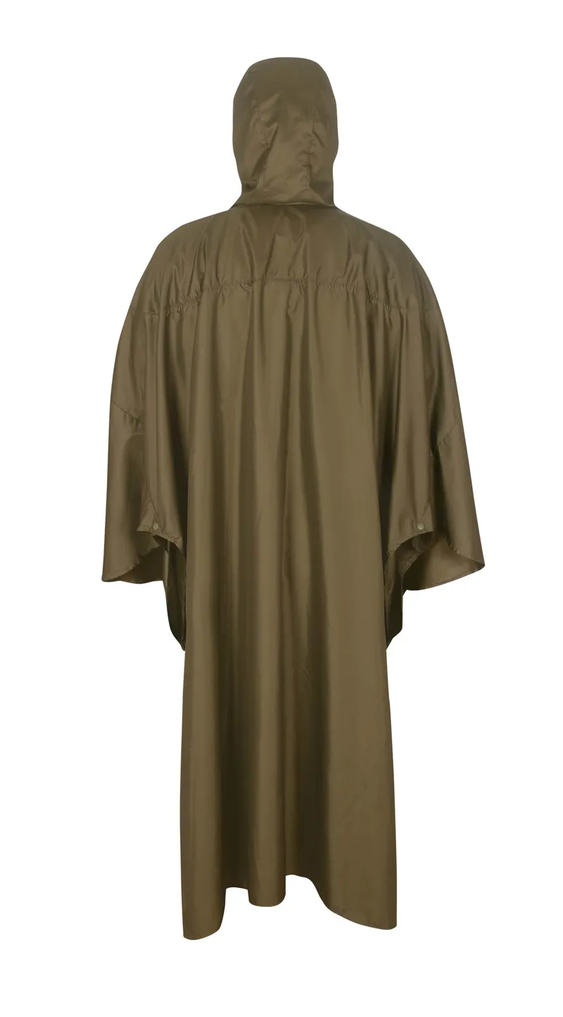 Paramo Windproof Light Poncho Moss-1