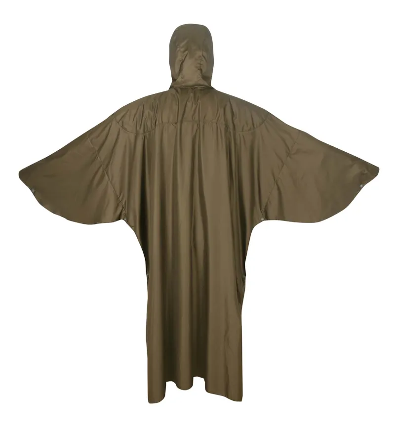 Paramo Windproof Light Poncho Moss-2