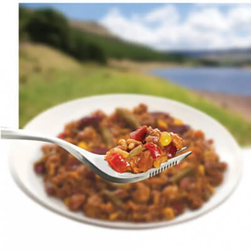 Wayfayrer Vegetable Chilli with Rice Vegan DofE Approved Boil in the Bag Camping Meal 300g 366kCal-1