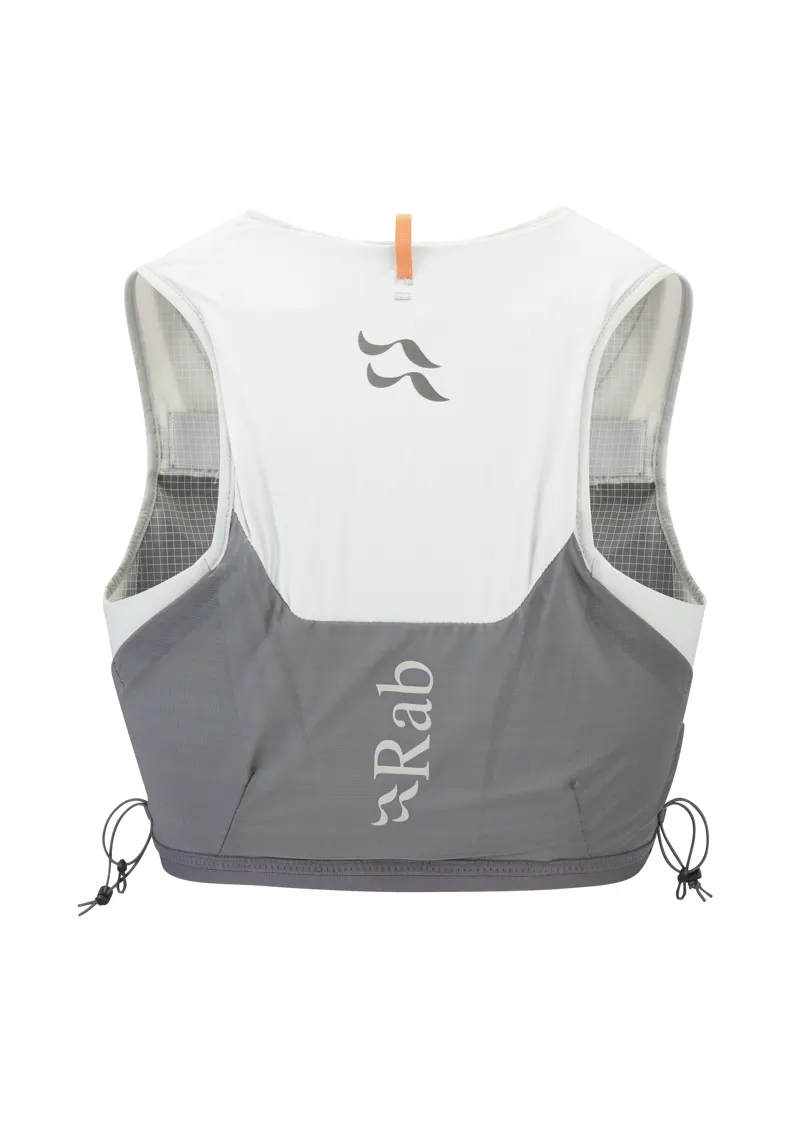 Rab Veil 6 Unisex Running Vest - Gargoyle Grey/Graphene-1