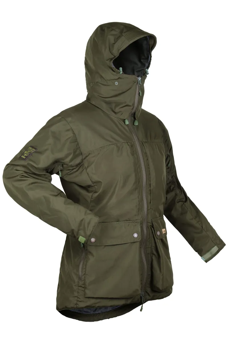 Paramo Womens Halkon Waterproof Jacket - Moss Green-2