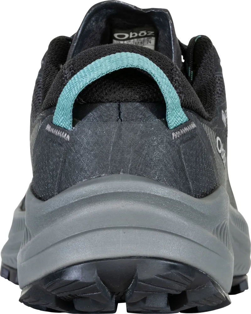Oboz Women's Katabatic LT low GTX Waterproof Hiking Shoe Black Sea-2