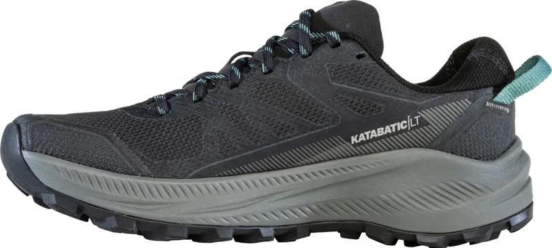 Oboz Women's Katabatic LT low GTX Waterproof Hiking Shoe Black Sea-4