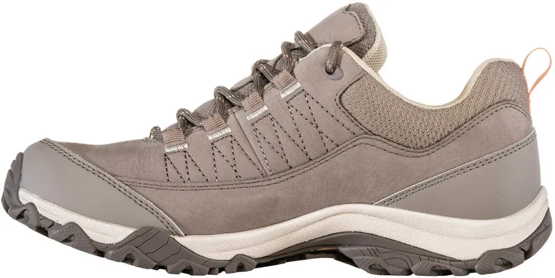 Oboz Women's Ousel Low Waterproof BDRY Walking Shoe - Cinder Stone -2