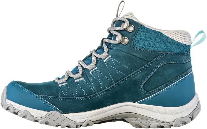 Oboz Women's Ousel Mid BDRY Waterproof Walking Boot - Yukon Blue-2